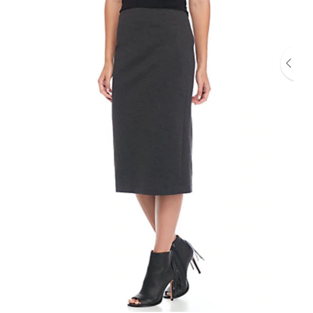 Vince Camuto Ponte Midi Skirt